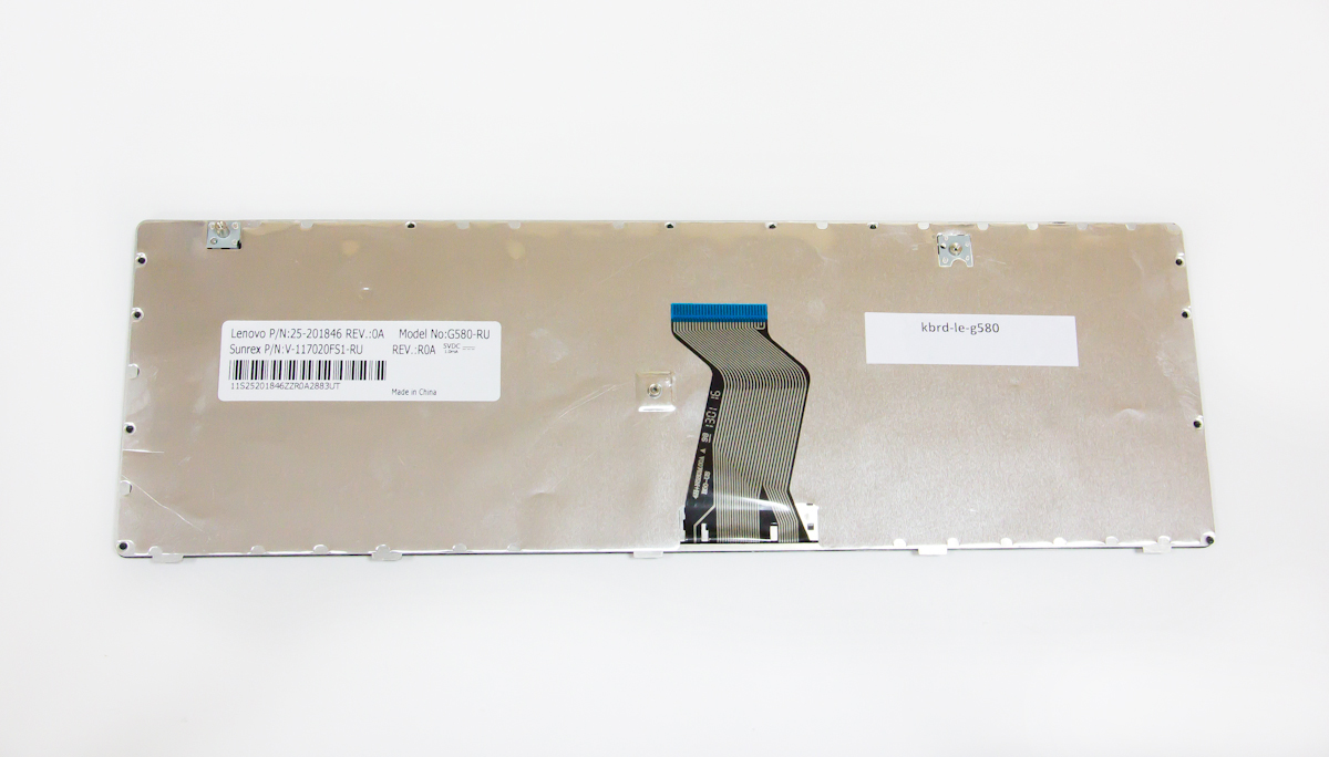 Клавиатура для Lenovo G580 -back